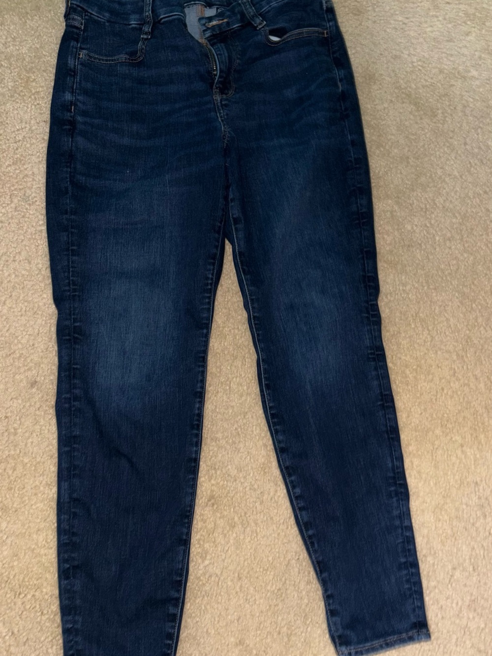 American Eagle Outfitters Dark Blue Skinny Jeans